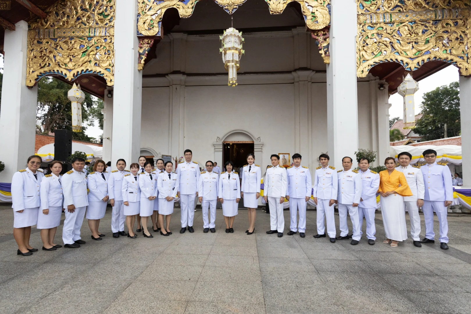 กองแผนงาน มหาวิทยาลัยพะเยา เข้าร่วมถวายผ้าพระกฐินพระราชทาน ประจำปี 2567 ณ วัดศรีโคมคำ พระอารามหลวง จังหวัดพะเยา