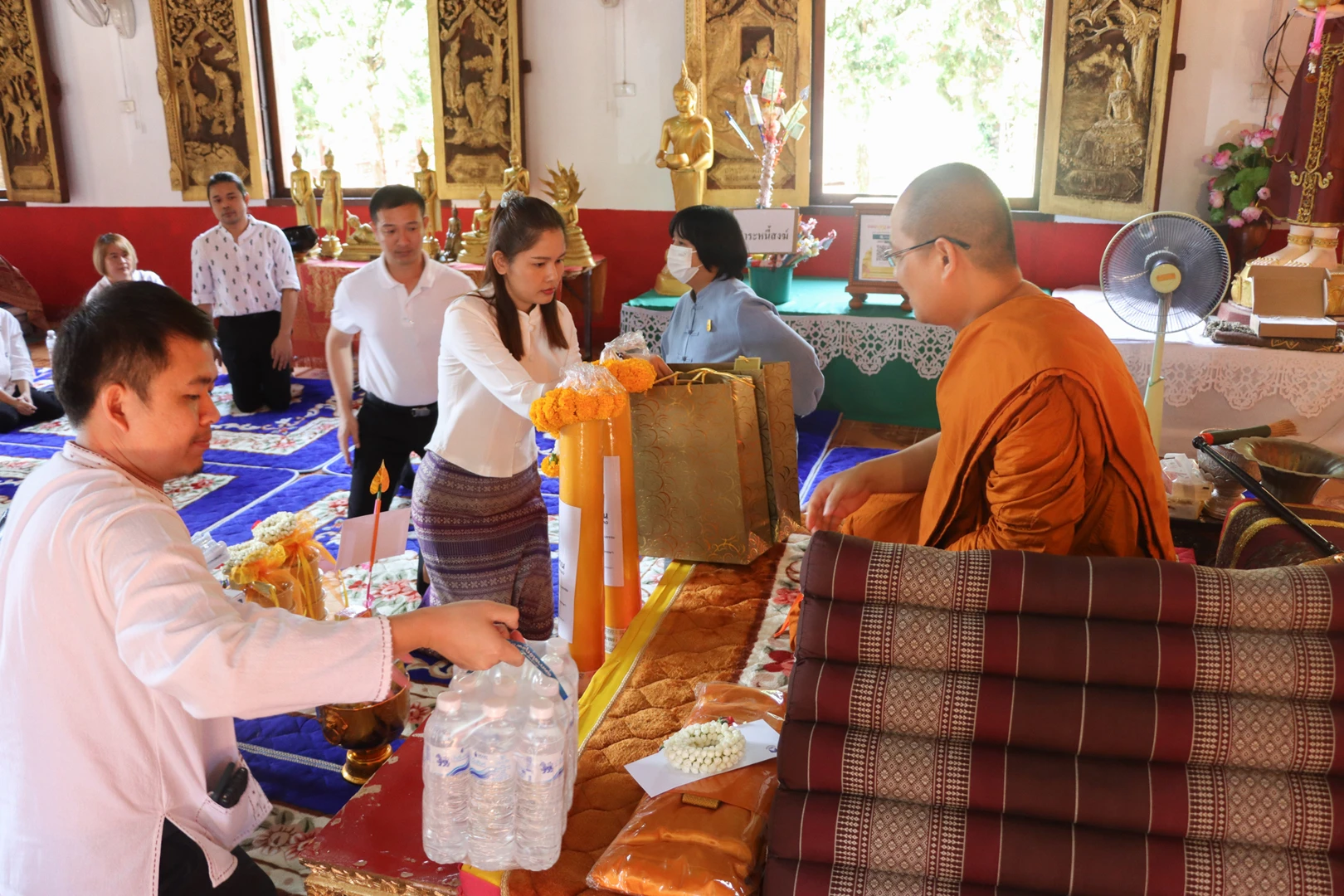 กองแผนงาน จัดโครงการเสริมสร้างความเข้มแข็งด้านคุณธรรมและธรรมาภิบาลในหน่วยงาน และร่วมสืบสานประเพณีถวายเทียนพรรษา ประจำปีงบประมาณ พ.ศ. 2567