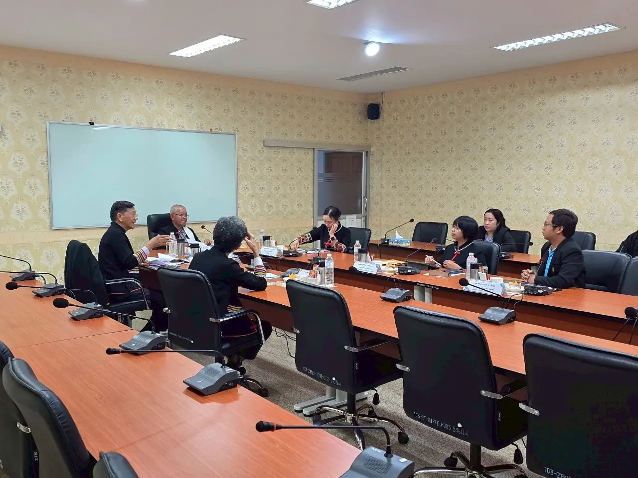 กองแผนงาน จัดประชุมคณะกรรมการบริหารความเสี่ยง การควบคุมภายใน และความโปร่งใสฯ ครั้งที่ 12 (1/2568) เพื่อพิจารณาการดำเนินงานด้านการบริหารความเสี่ยงและการควบคุมภายใน รอบ 6 เดือน ประจำปีงบประมาณ พ.ศ. 2568
