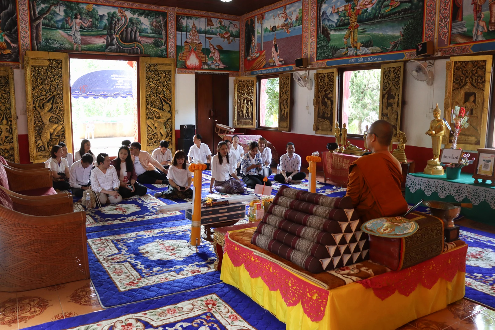 กองแผนงาน จัดโครงการเสริมสร้างความเข้มแข็งด้านคุณธรรมและธรรมาภิบาลในหน่วยงาน และร่วมสืบสานประเพณีถวายเทียนพรรษา ประจำปีงบประมาณ พ.ศ. 2567