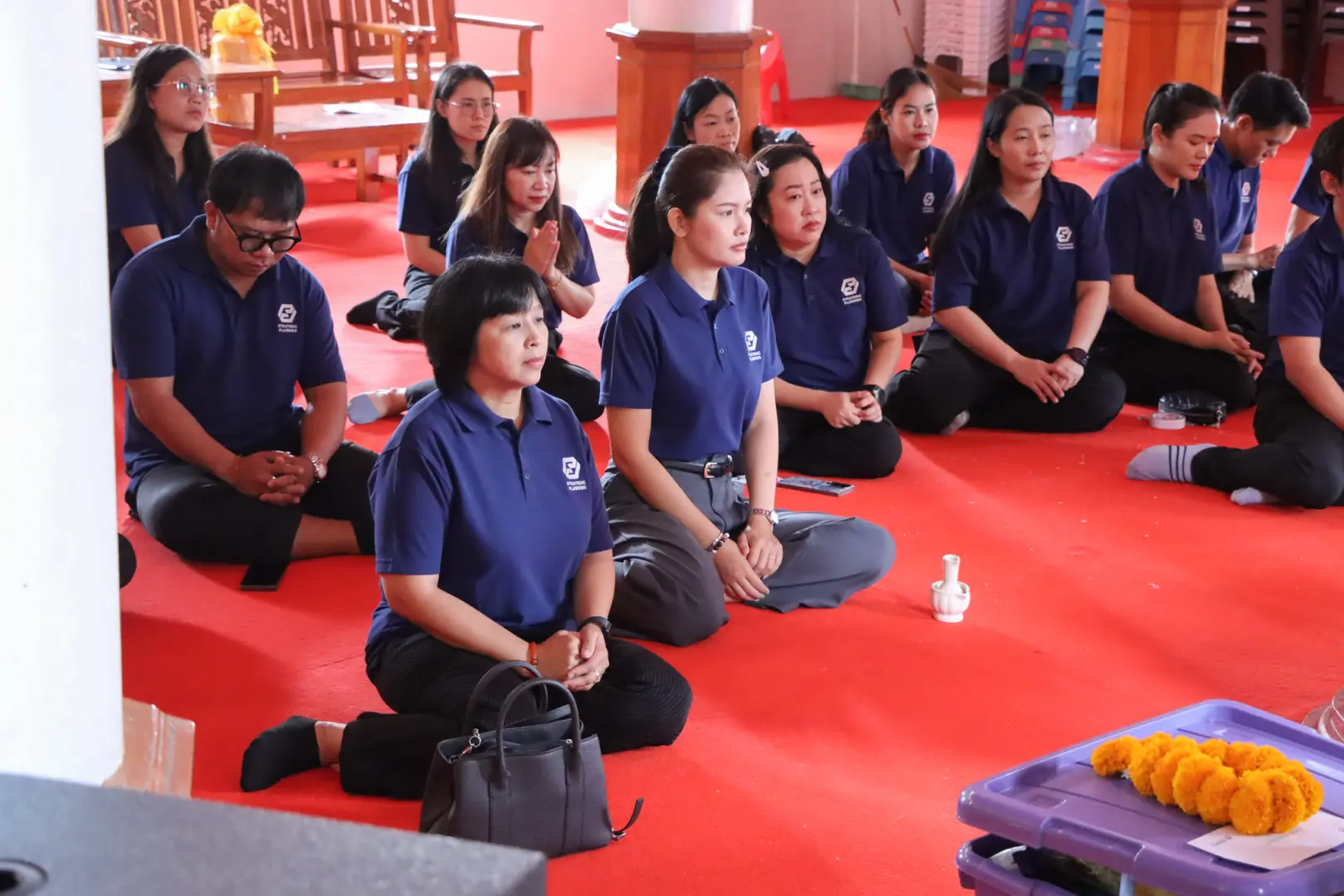 กองแผนงาน ดำเนินโครงการเสริมสร้างความเข้มแข็งด้านคุณธรรมและธรรมาภิบาลในหน่วยงาน และร่วมสืบสานประเพณีถวายเทียนพรรษา