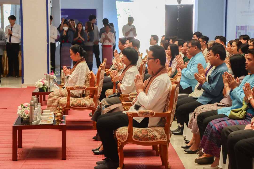 กองแผนงาน ร่วมพิธีทำบุญเนื่องในวันขึ้นปีใหม่ “ฮ่วมบุญ ขึ้นปี๋ใหม่ ฮ้อยดวงใจ จาว ม.พะเยา” ประจำปี พ.ศ. 2567