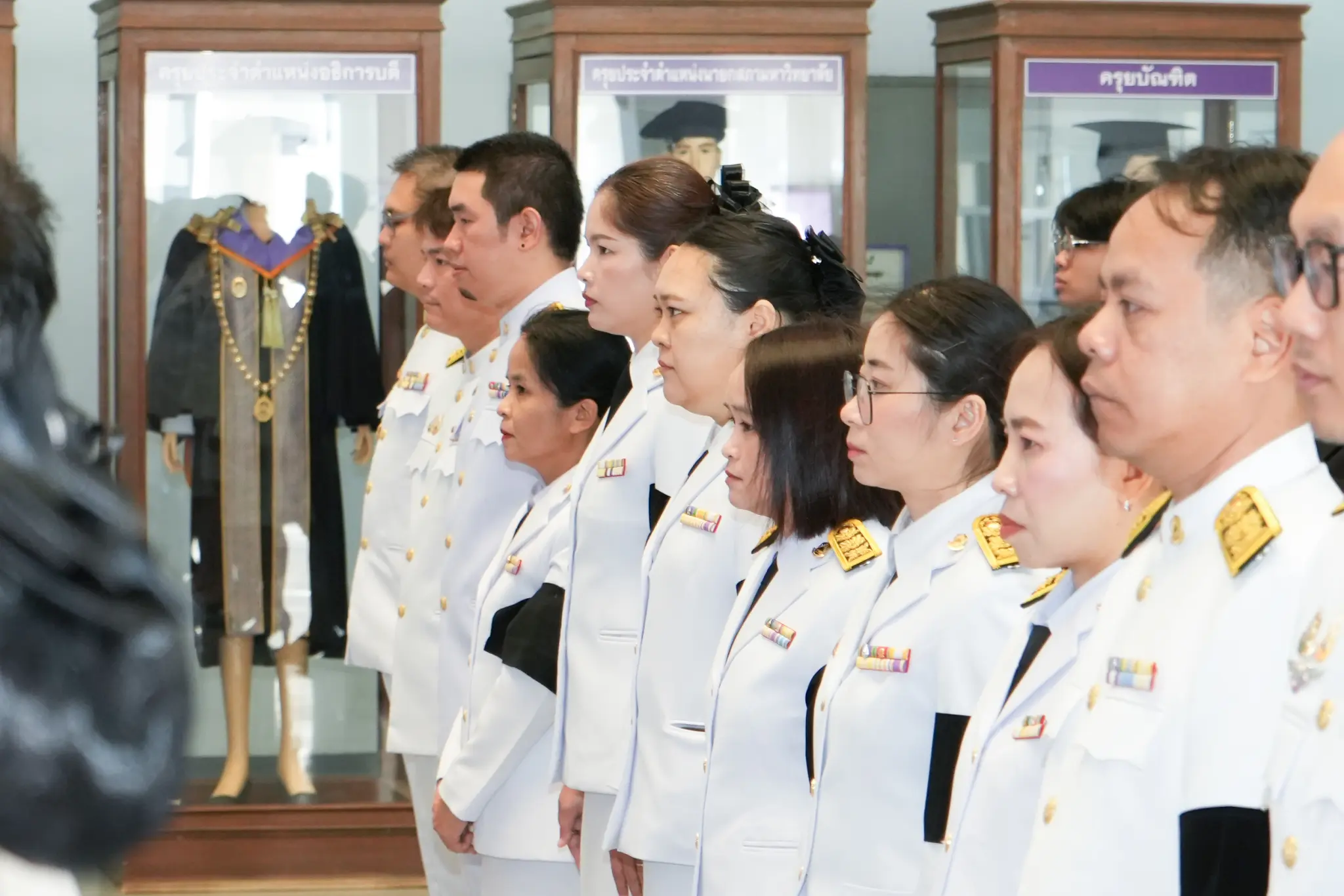 กองแผนงาน มหาวิทยาลัยพะเยา เข้าร่วมพิธีถวายความอาลัย สมเด็จพระนางเจ้าสิริกิติ์ พระบรมราชินีนาถ พระบรมราชชนนีพันปีหลวง