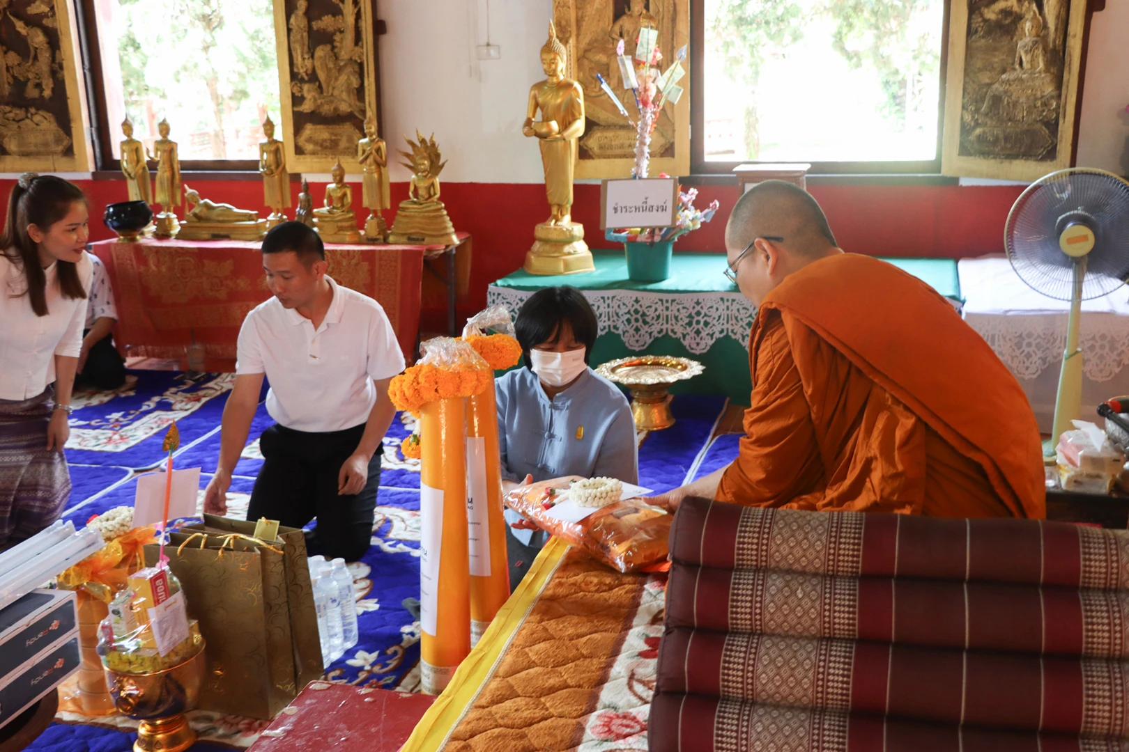 กองแผนงาน จัดโครงการเสริมสร้างความเข้มแข็งด้านคุณธรรมและธรรมาภิบาลในหน่วยงาน และร่วมสืบสานประเพณีถวายเทียนพรรษา ประจำปีงบประมาณ พ.ศ. 2567