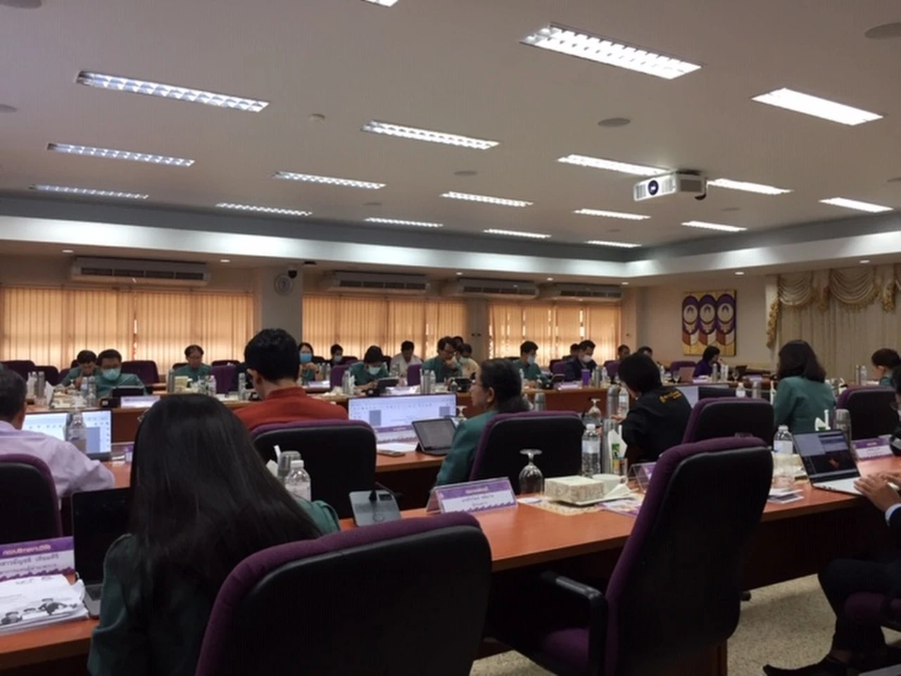 คณะผู้บริหารมหาวิทยาลัยพะเยา เข้าร่วมการประชุมคณะกรรมการอำนวยการฯ ITA ประจำปีงบประมาณ พ.ศ.2564
