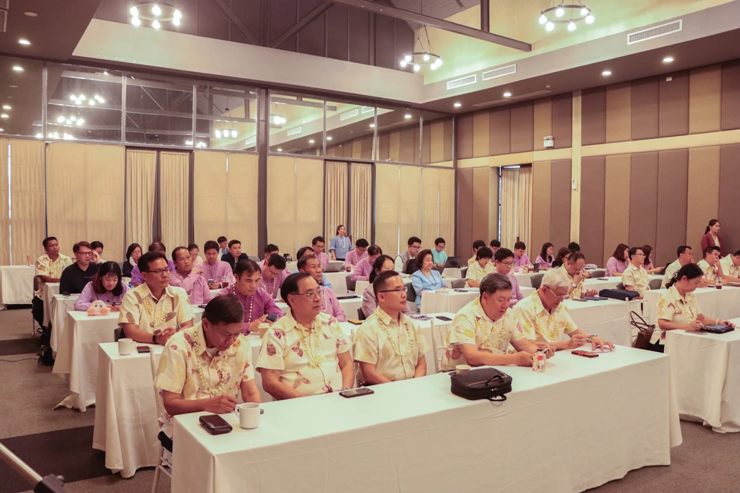 กองแผนงาน มหาวิทยาลัยพะเยา จัดโครงการประชุมทบทวนแผนยุทธศาสตร์การพัฒนามหาวิทยาลัยพะเยา ระยะ 5 ปี (ประจำปีงบประมาณ พ.ศ. 2568 - 2572)