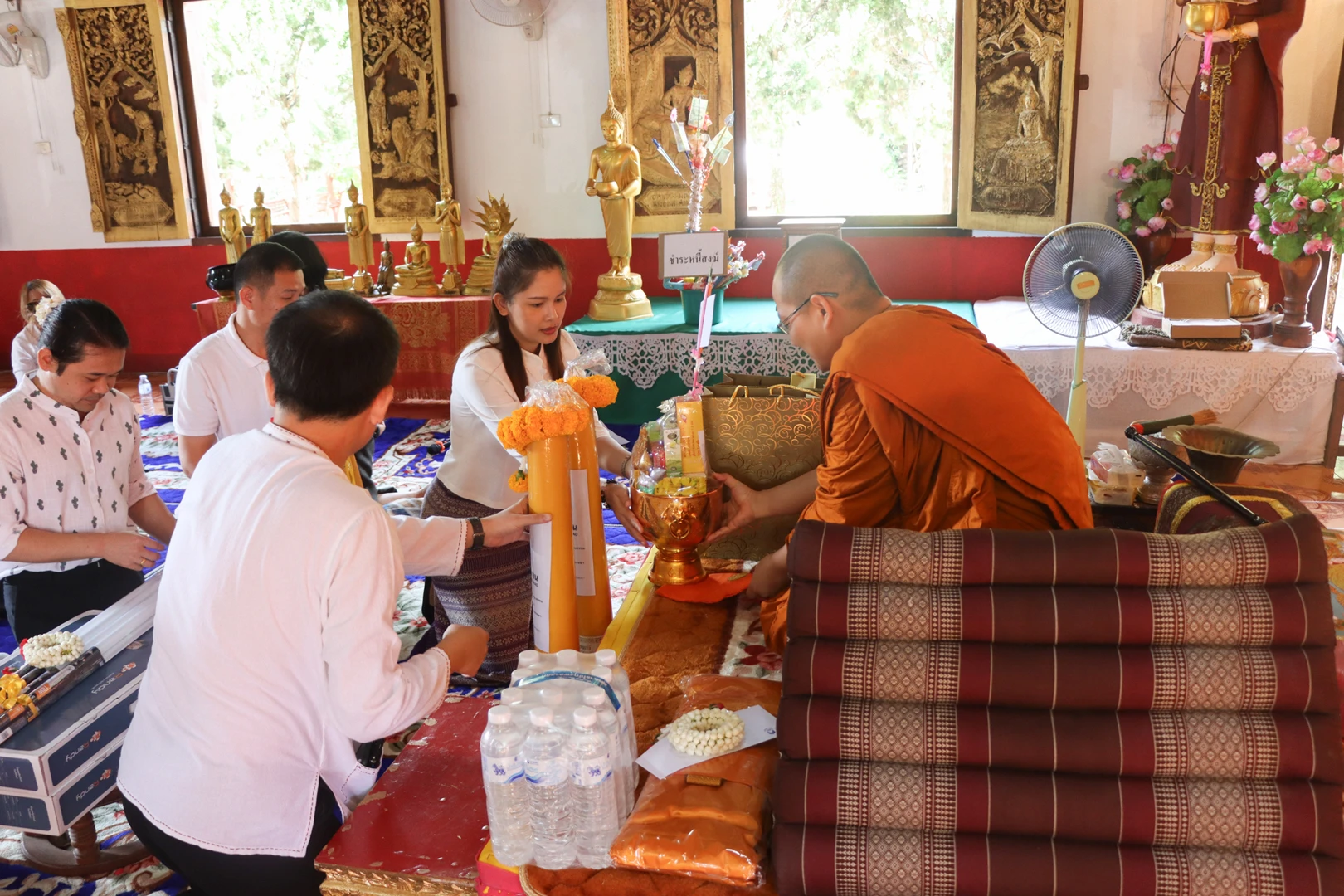 กองแผนงาน จัดโครงการเสริมสร้างความเข้มแข็งด้านคุณธรรมและธรรมาภิบาลในหน่วยงาน และร่วมสืบสานประเพณีถวายเทียนพรรษา ประจำปีงบประมาณ พ.ศ. 2567