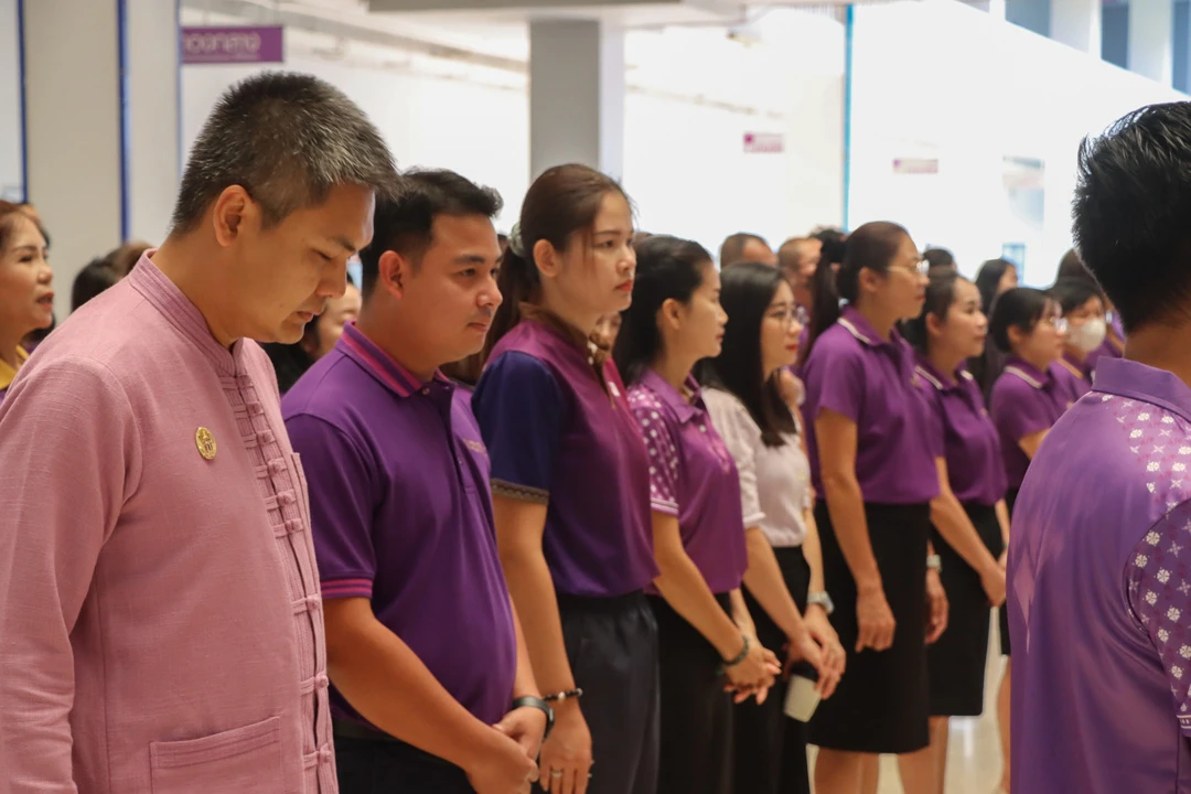 กองแผนงานเข้าร่วมพิธีถวายพระพรชัยมงคลเนื่องในโอกาสวันคล้ายวันพระราชสมภพ สมเด็จพระกนิษฐาธิราชเจ้า กรมสมเด็จพระเทพรัตนราชสุดาฯ สยามบรมราชกุมารี