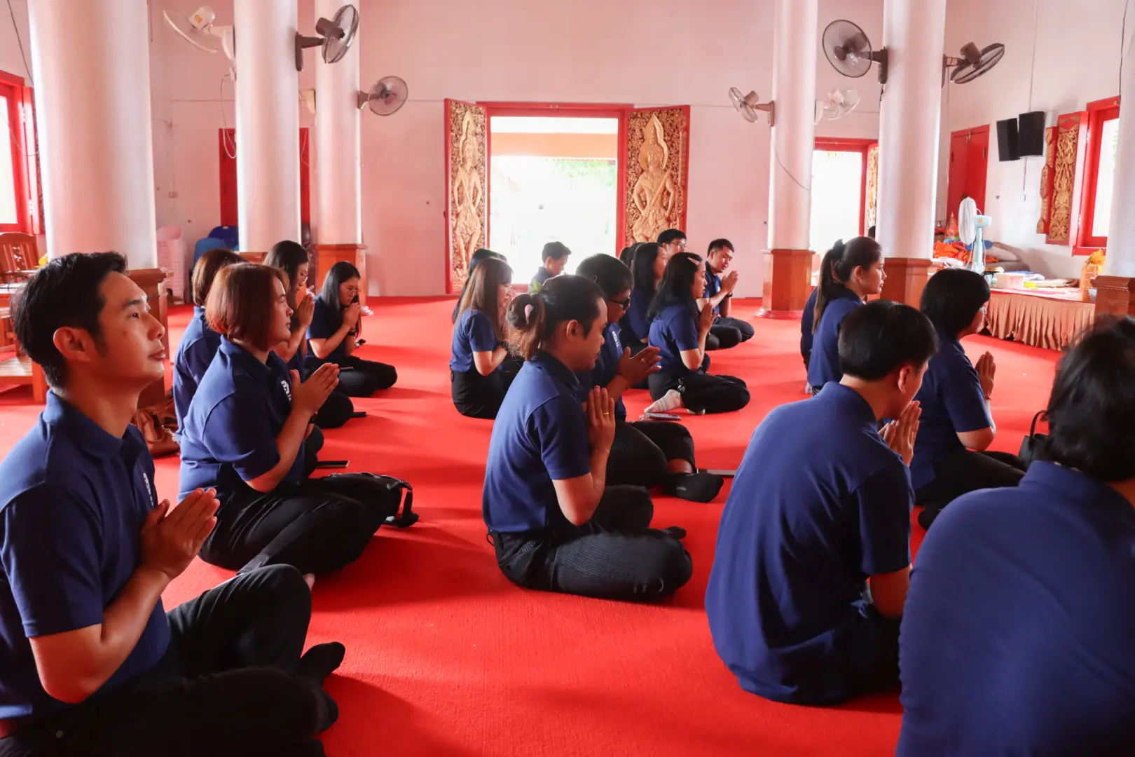 กองแผนงาน ดำเนินโครงการเสริมสร้างความเข้มแข็งด้านคุณธรรมและธรรมาภิบาลในหน่วยงาน และร่วมสืบสานประเพณีถวายเทียนพรรษา