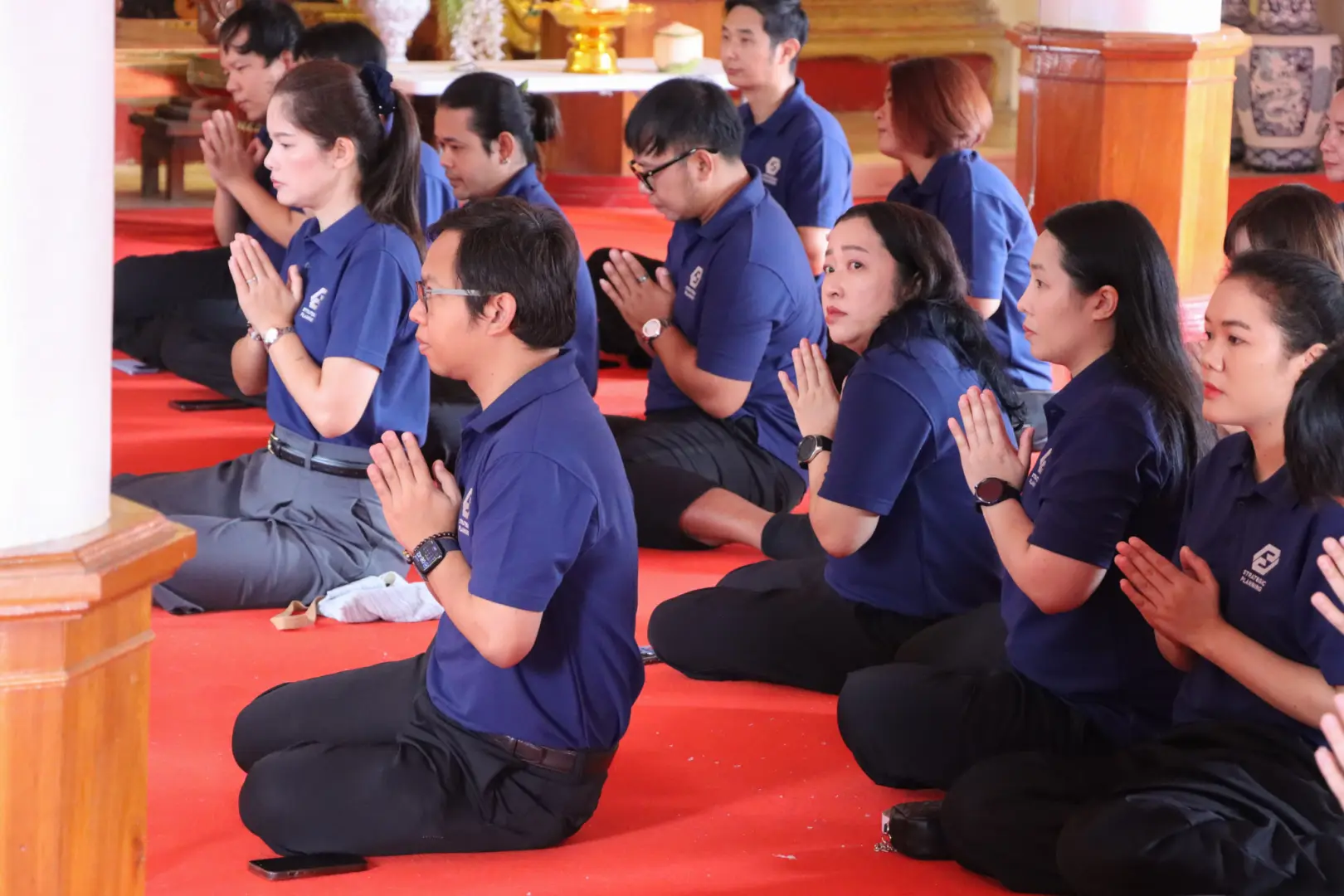 กองแผนงาน ดำเนินโครงการเสริมสร้างความเข้มแข็งด้านคุณธรรมและธรรมาภิบาลในหน่วยงาน และร่วมสืบสานประเพณีถวายเทียนพรรษา