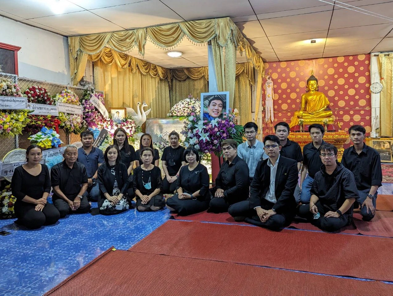 กองแผนงานเป็นเจ้าภาพสวดพระอภิธรรม อาจารย์สุธี เมฆบุญส่งลาภ ณ ศาลาปฎิบัติธรรมวัดบุญยืน อำเภอเมืองพะเยา จังหวัดพะเยา