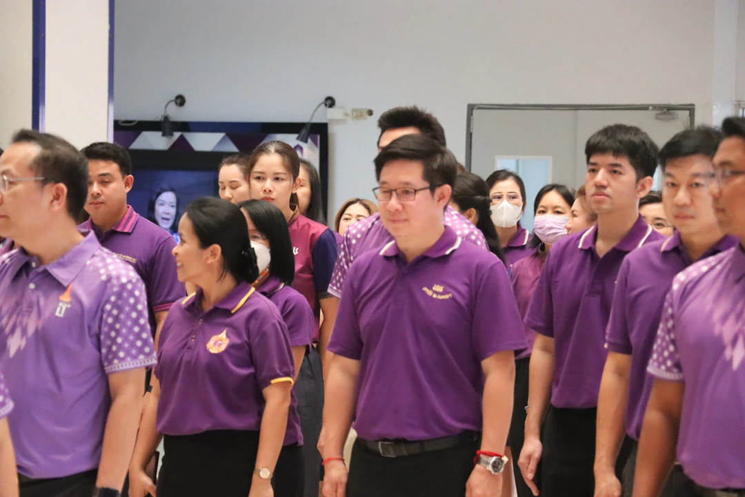 กองแผนงานเข้าร่วมพิธีถวายพระพรชัยมงคลเนื่องในโอกาสวันคล้ายวันพระราชสมภพ สมเด็จพระกนิษฐาธิราชเจ้า กรมสมเด็จพระเทพรัตนราชสุดาฯ สยามบรมราชกุมารี