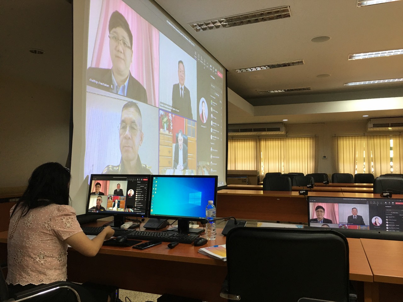กองแผนงาน จัดประชุมคณะกรรมการธรรมาภิบาลมหาวิทยาลัยพะเยา ครั้งที่ 2 (2/2565)