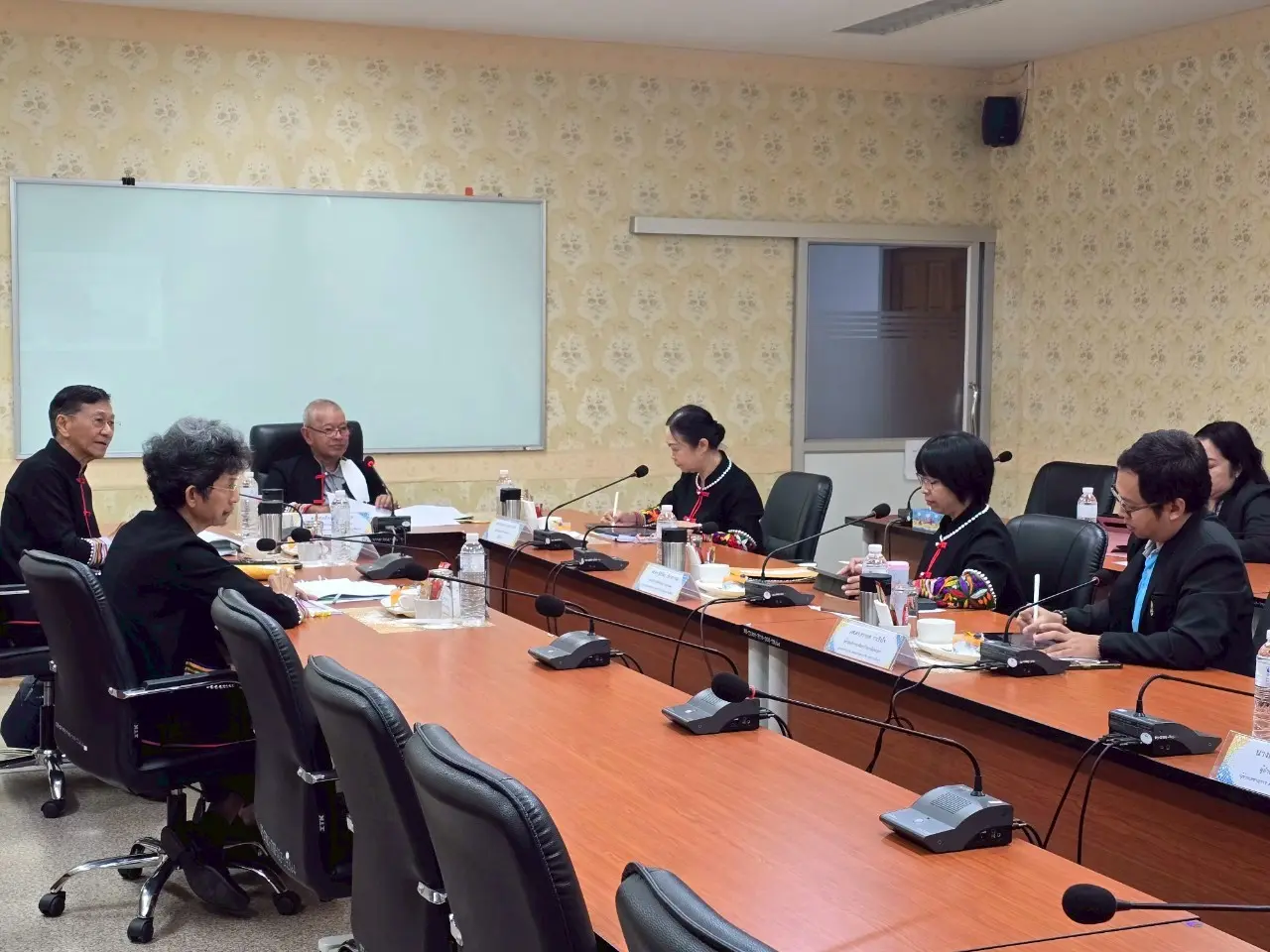 กองแผนงาน จัดประชุมคณะกรรมการบริหารความเสี่ยง การควบคุมภายใน และความโปร่งใสฯ ครั้งที่ 12 (1/2568) เพื่อพิจารณาการดำเนินงานด้านการบริหารความเสี่ยงและการควบคุมภายใน รอบ 6 เดือน ประจำปีงบประมาณ พ.ศ. 2568