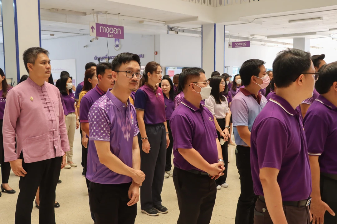 กองแผนงานเข้าร่วมพิธีถวายพระพรชัยมงคลเนื่องในโอกาสวันคล้ายวันพระราชสมภพ สมเด็จพระกนิษฐาธิราชเจ้า กรมสมเด็จพระเทพรัตนราชสุดาฯ สยามบรมราชกุมารี