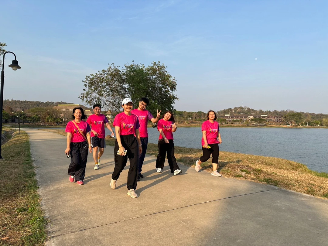 กองแผนงาน จัดกิจกรรม เดิน-วิ่ง เก็บระยะทาง โครงการเสริมสร้างสุขภาวะที่ดีในองค์กร (Good Health and Well – Being : BMI Challenge) ครั้งที่ 2