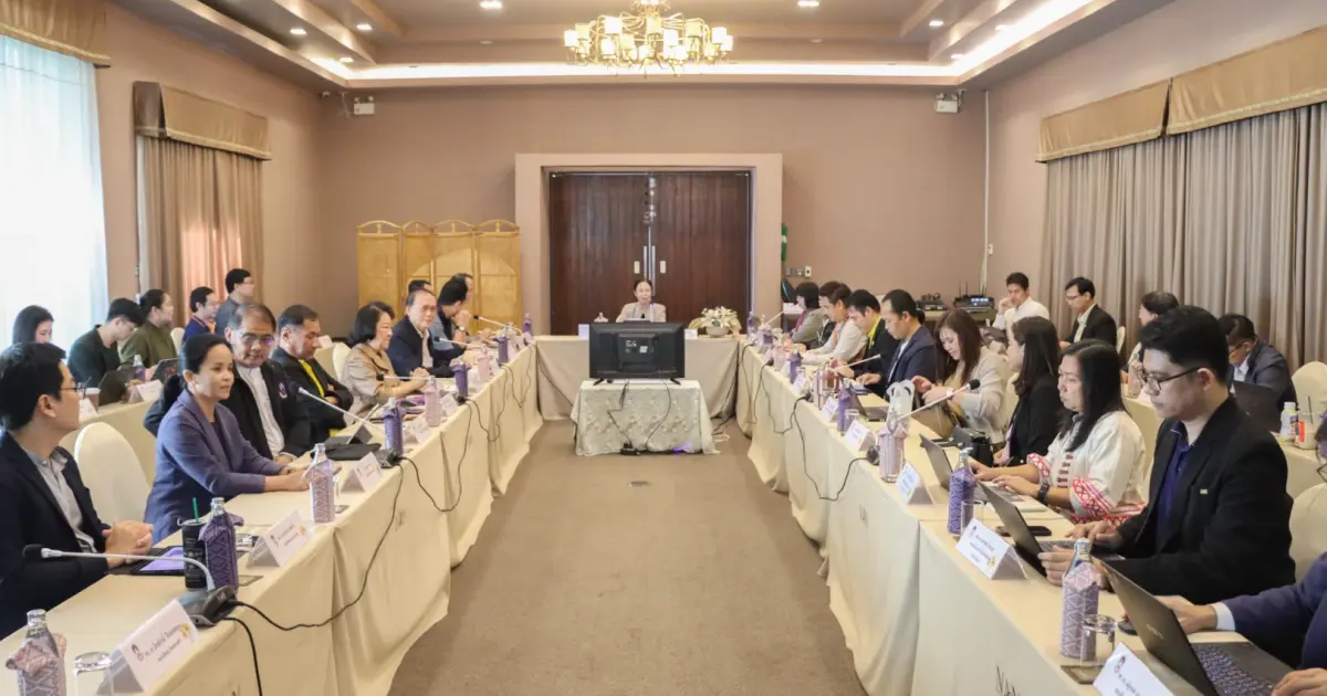กองแผนงาน มหาวิทยาลัยพะเยา จัดประชุมการถ่ายทอดกลยุทธ์และตัวชี้วัดสำคัญ ประจำปีงบประมาณ พ.ศ. 2568