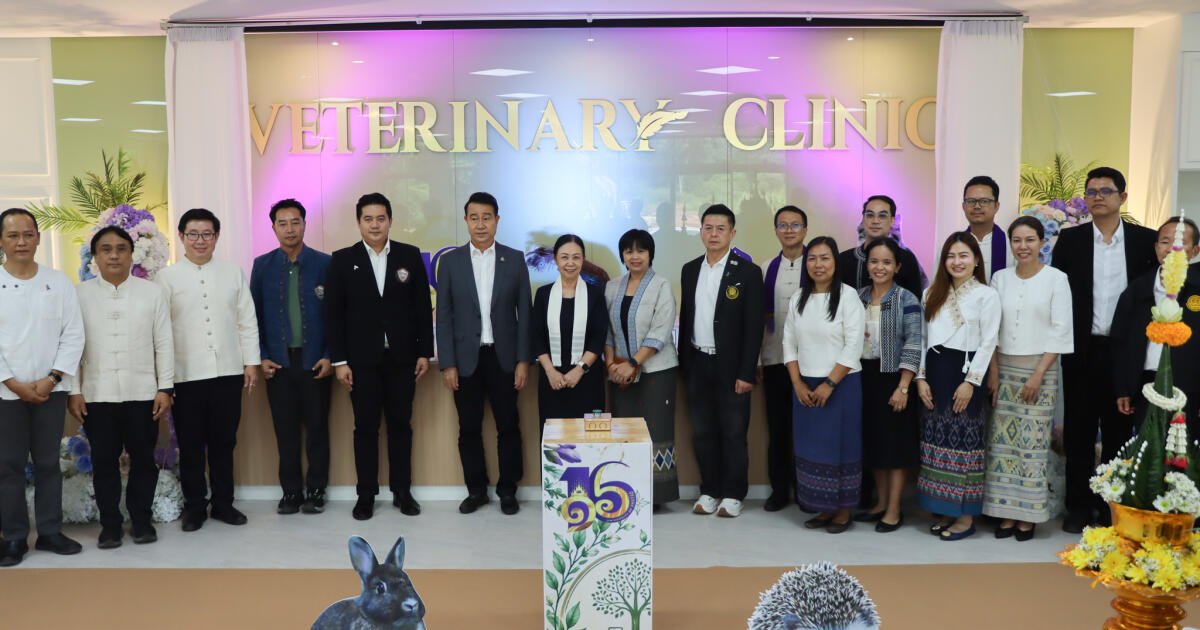 คณะกรรมการธรรมาภิบาลจังหวัดพะเยา (ก.ธ.จ. พะเยา) เยี่ยมติดตามโครงการอาคารการเรียนรู้และอนุรักษ์นกยูงไทย พร้อมร่วมพิธีเปิดคลินิกรักษาสัตว์ มหาวิทยาลัยพะเยา