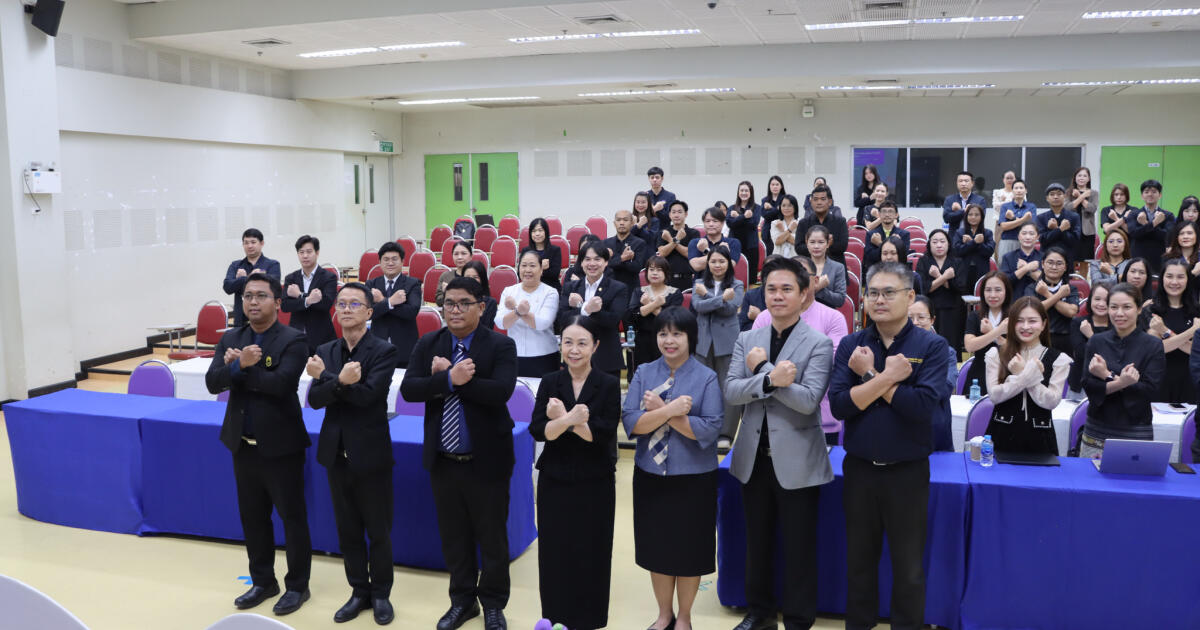 กองแผนงานเข้าร่วมโครงการส่งเสริมคุณธรรมจริยธรรม และความโปร่งใสภายใต้หลักธรรมาภิบาล มหาวิทยาลัยพะเยา มุ่งพัฒนาการปฏิบัติงานตามหลักธรรมาภิบาล