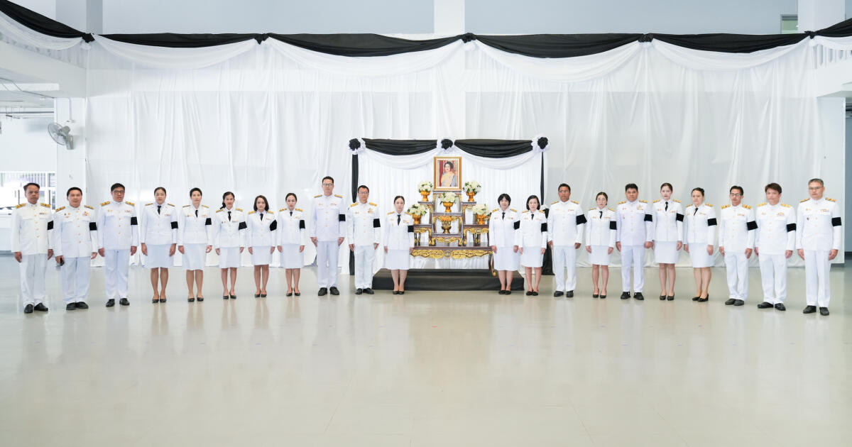 กองแผนงาน มหาวิทยาลัยพะเยา เข้าร่วมพิธีถวายความอาลัย สมเด็จพระนางเจ้าสิริกิติ์ พระบรมราชินีนาถ พระบรมราชชนนีพันปีหลวง