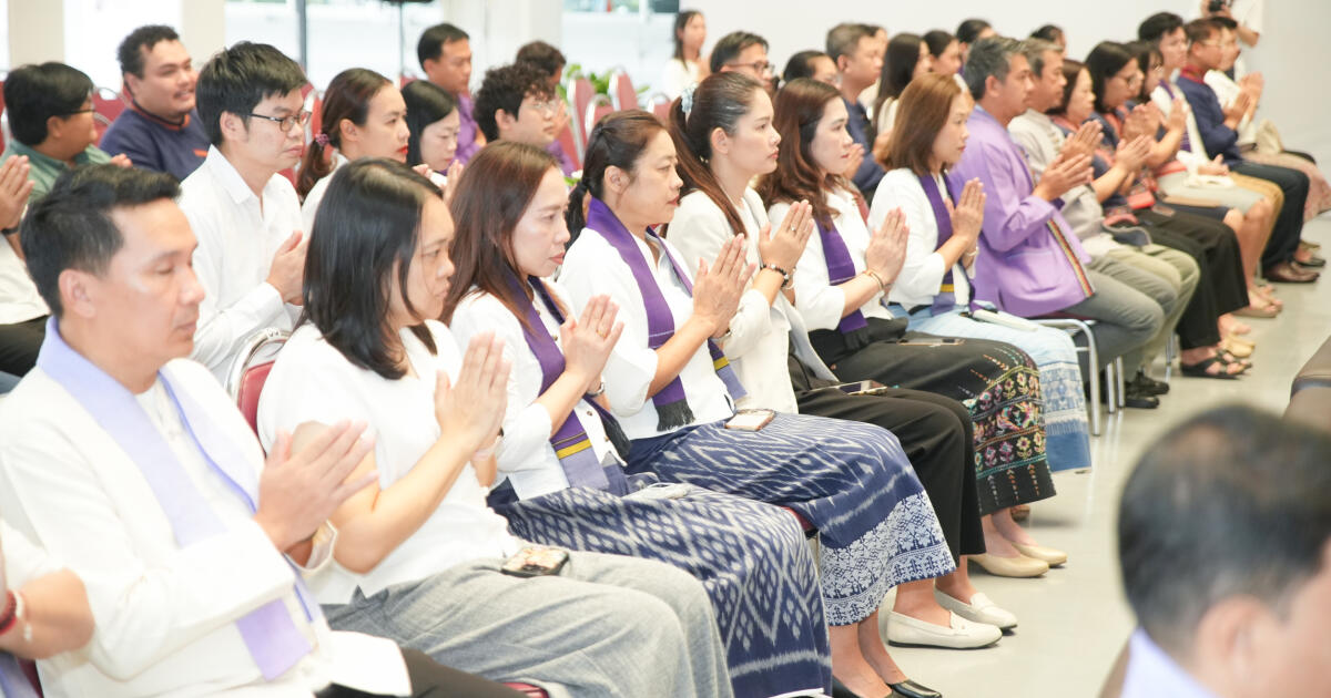กองแผนงาน ร่วมพิธีสมโภชเทียนพรรษา มหาวิทยาลัยพะเยา ประจำปี 2569 สืบสานประเพณีอันดีงามของไทย